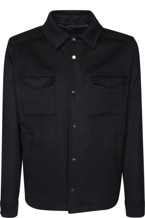 Herno Clothing for Men Herno Buttoned Shirt Jacket