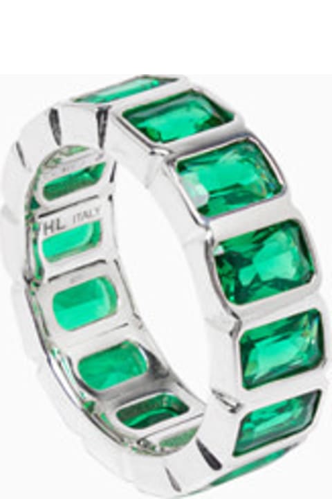 Jewelry for Women Hatton Labs Ring Hatton Labs Emerald Cut Eternity