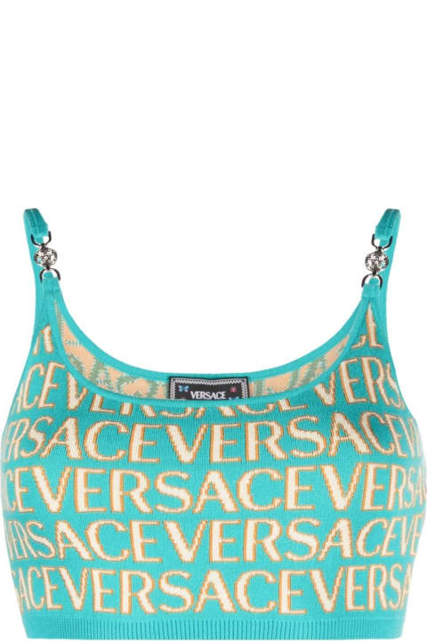 Versace Women Versace Jacquard Knit Top