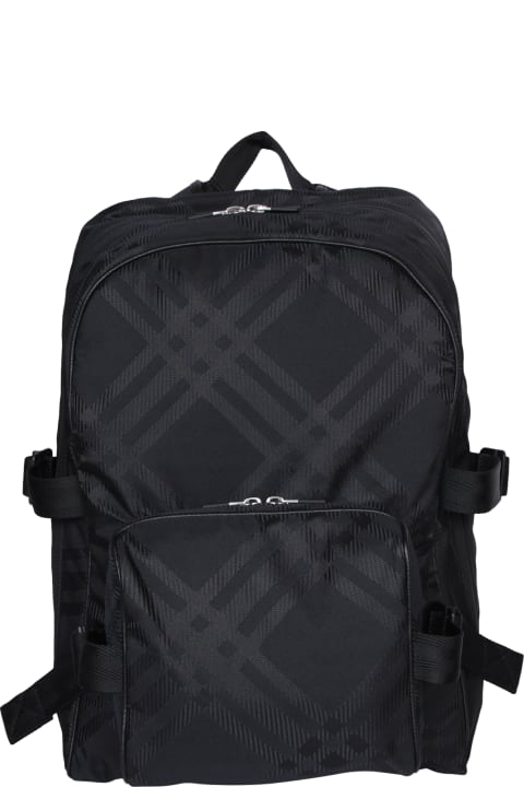 Backpacks for Men Burberry Jacquard Check Backpack