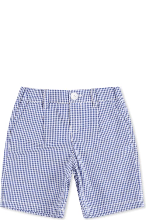 Fay for Kids Fay Blue Shorts For Boy With Logo