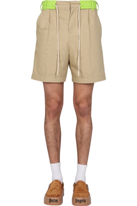 Homeware Palm Angels Side Band Bermuda Shorts