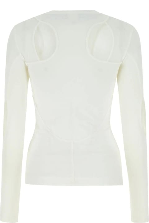 Givenchy for Women Givenchy White Stretch Nylon Top