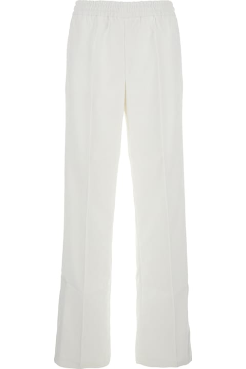 Gucci Pants 
Shorts for Women Gucci White Pants With Elastic Drawstring Waist In Tech Fabric Woman