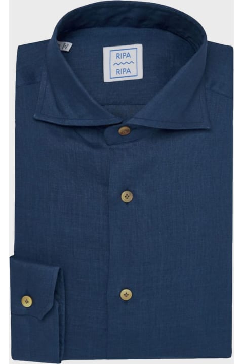 Ripa Ripa Clothing for Men Ripa Ripa Elba Blu Notte Shirt
