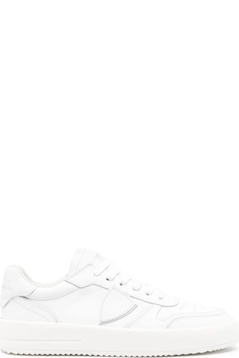 ウィメンズ新着アイテム Philippe Model Nice Low Sneakers - White