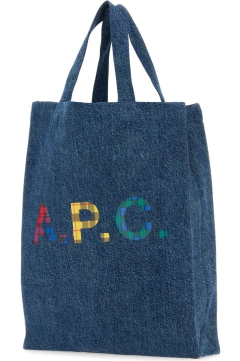 A.P.C. for Women A.P.C. Denim Mini Lou Shopping Bag