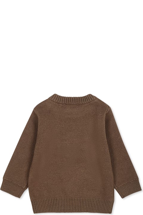 Homeware Timberland Green Sweater For Baby Boy With Logo