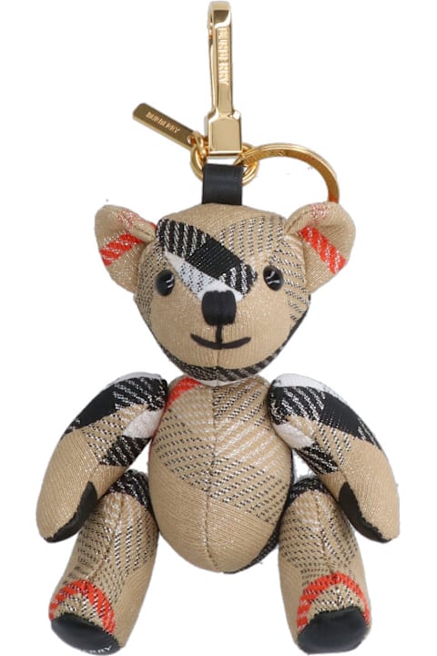 Keyrings for Women Burberry "thomas" Teddy Bear Keyring Charm