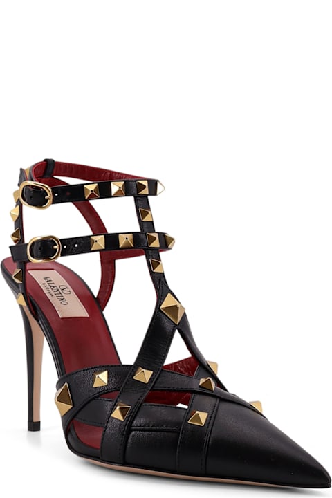 Valentino Garavani Studdy Leather Pumps With Iconic Studs