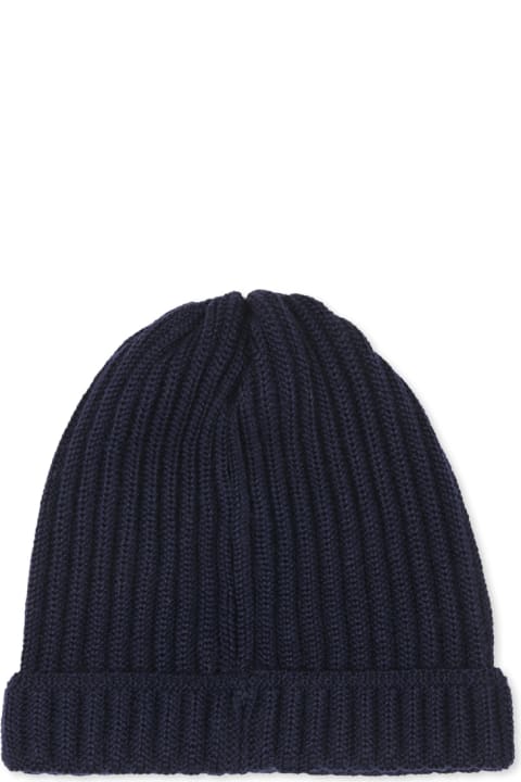 Little Bear for Kids Little Bear Navy Blue Beanie Hat For Baby Boy