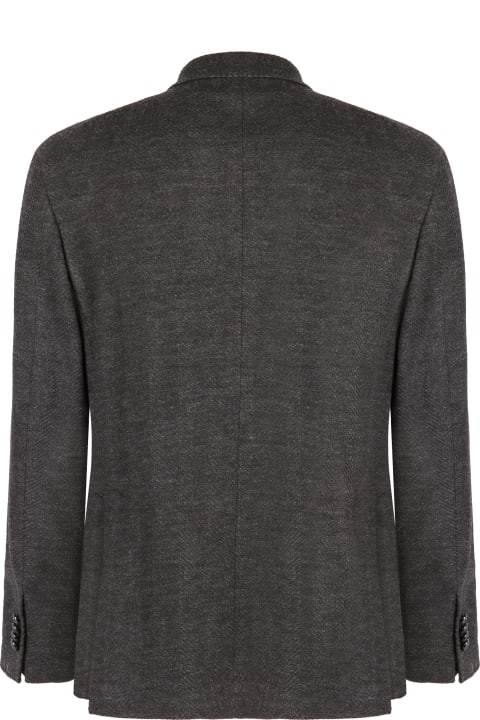 Homeware Tagliatore Double-breasted Wool Blend Jacket