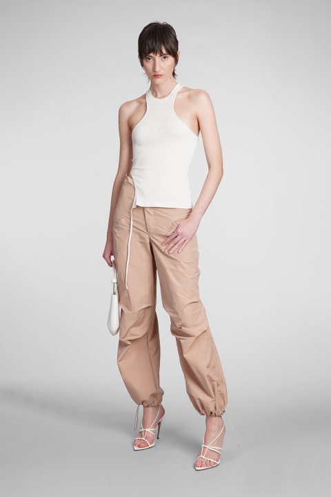 ANDREĀDAMO Pants & Shorts for Women ANDREĀDAMO Pants In Beige Polyester