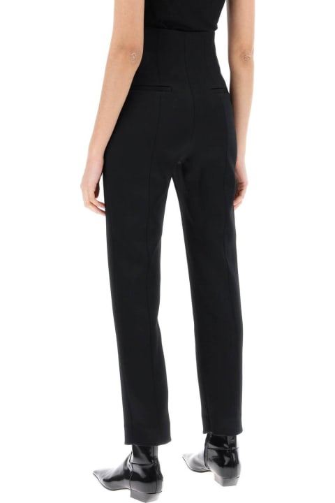 Quiet Luxury for Women Khaite High Waisted Cropped Trousers