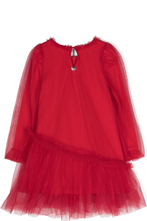 Monnalisa for Kids Monnalisa Monnalisa Dresses Red