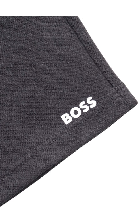 Bottoms for Boys Hugo Boss Black Shorts With Logo