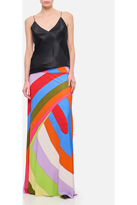 Pucci for Women Pucci Jersey Satin Skirt