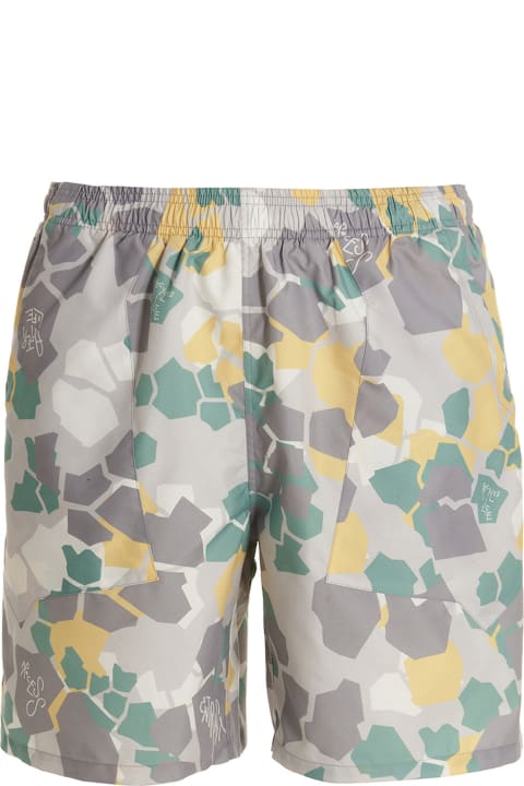 Objects Iv Life Swimwear for Men Objects Iv Life Printed Beach Shorts