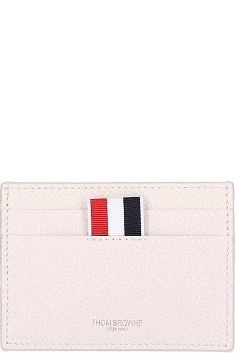Thom Browne Wallets for Women Thom Browne "pebble Grain" Card Holder
