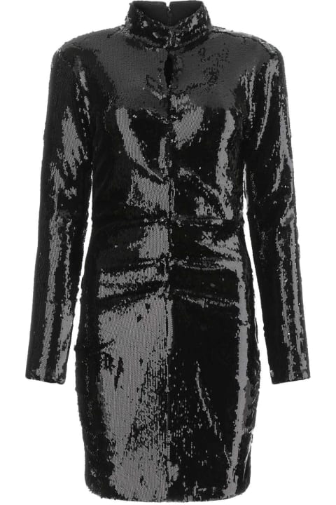 Isabel Marant Dresses for Women Isabel Marant Black Sequins Marnela Dress