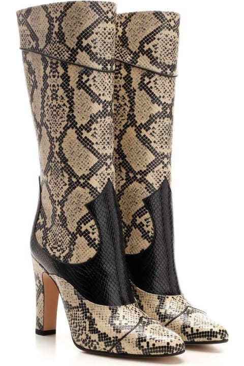 Gucci Hihg Heel Printed Boots