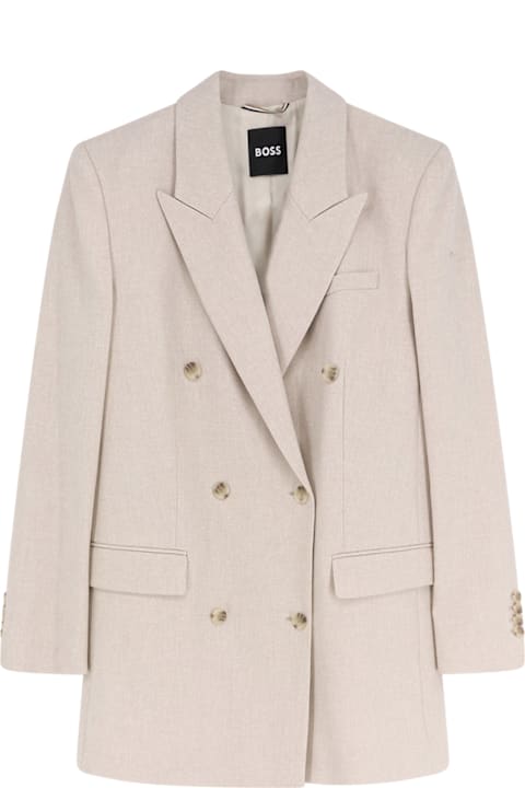 Hugo Boss for Kids Hugo Boss Jukana Wool Blend Blazer