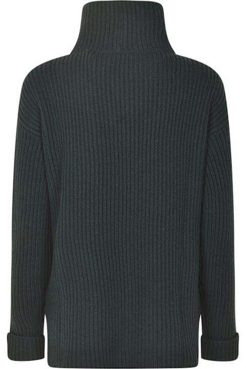 Base Sweaters for Women Base High Turtleneck Plain Knit Pullover