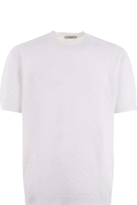 メンズ新着アイテム Paolo Pecora Paolo Pecora T-shirt In Cotton Thread