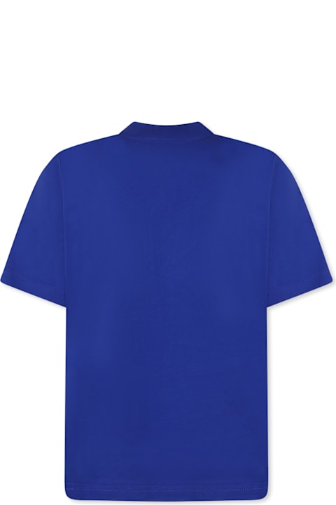 Homeware Dsquared2 Blue T-shirt For Kids With Logo