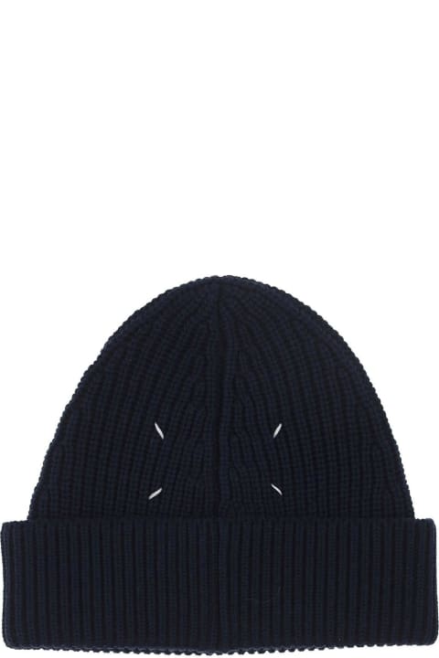 Hats for Men Maison Margiela Four-stitches Knit Beanie