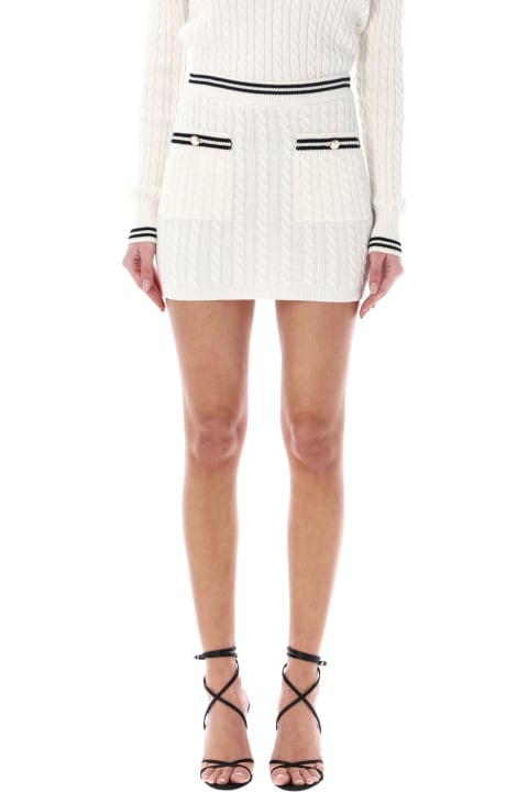 Alessandra Rich for Women Alessandra Rich Knitted Mini Skirt