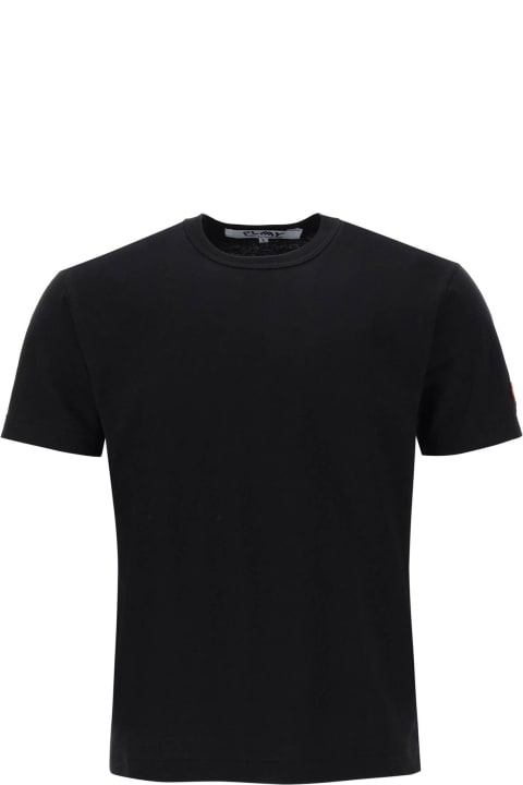 Fashion for Men Comme des Garçons Play T-shirt With Pixel Patch