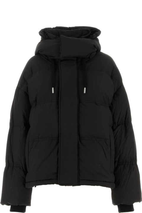 Coats & Jackets for Women Ami Alexandre Mattiussi Black Nylon Down Jacket