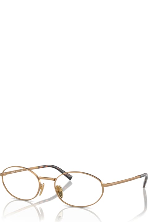 Prada Eyewear Eyewear for Women Prada Eyewear Prada Pr A57v 7oe1o1 Ottone Glasses