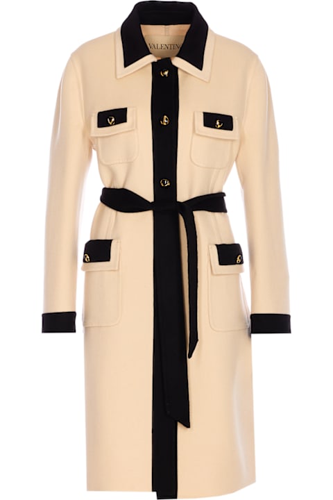 Homeware Valentino Garavani Solid Compact Drap Coat