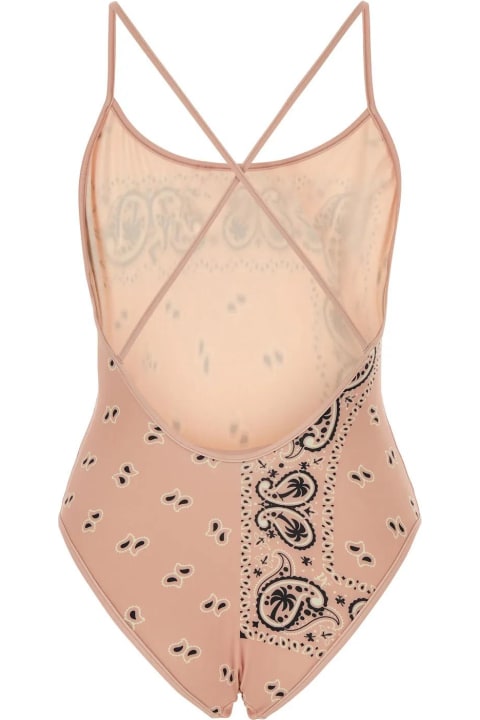 Swimwear for Women Palm Angels Printed Stretch Polyester Swimsuit