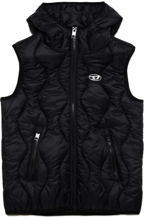 Diesel Coats & Jackets for Boys Diesel Jslash Jacket Diesel Sleeveless Padded Jacket