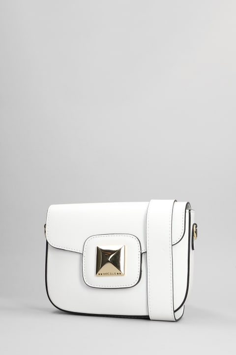 Alalula Shoulder Bag In White Faux Leather