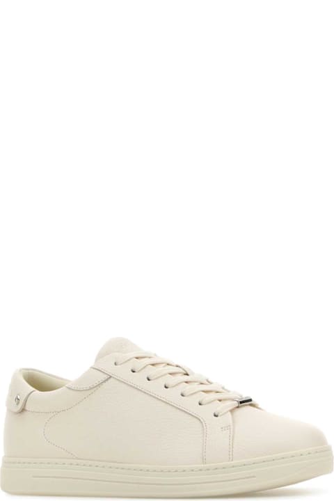 Jimmy Choo for Men Jimmy Choo Iovry Leather Rome/m Sneakers