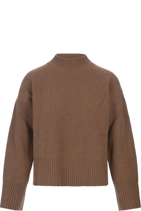 Fedeli for Women Fedeli Antonia Sweater In Toffee Cashmere