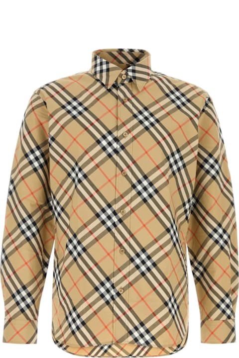 Homeware Burberry Printed Poplin Shirt