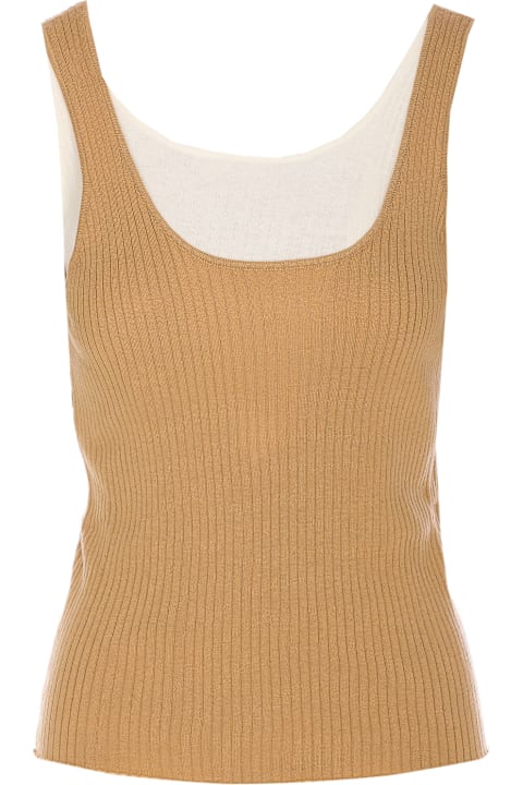 TwinSet for Women TwinSet Top Fitted Trompe L'oeil