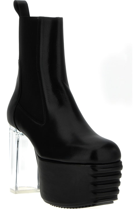 Shoes for Men Rick Owens 'minimal Grill Platforms' Ankle Boots