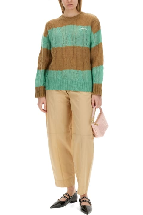 Ganni Sweaters for Women Ganni Cable-knit Sweater