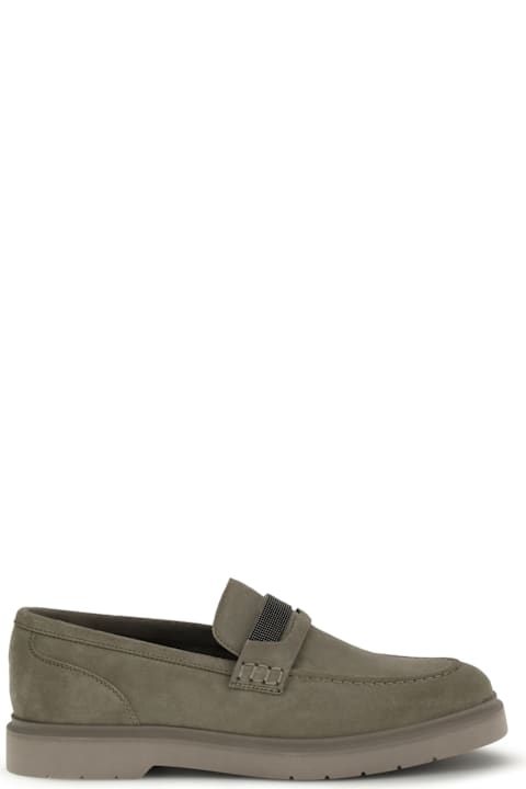 Brunello Cucinelli Leather Loafers