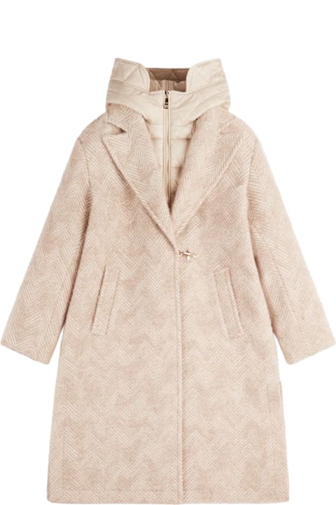 Fay for Kids Fay Db Front Nylon Coat