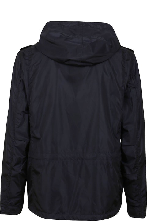 Aspesi Coats & Jackets for Men Aspesi High-neck Hooded Windbreaker