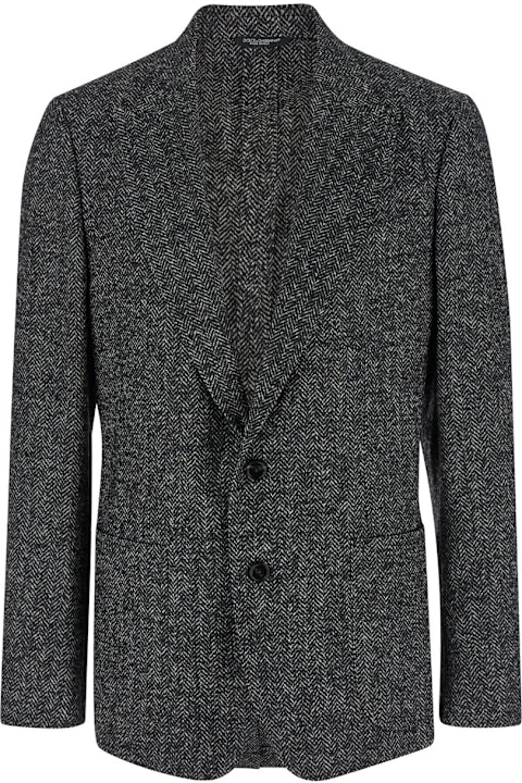 Dolce & Gabbana Coats & Jackets for Men Dolce & Gabbana Single-breasted Portofino Fit Jacket