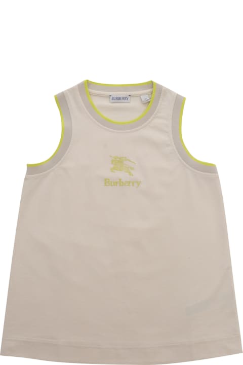 Burberry T-Shirts & Polo Shirts for Girls Burberry Tank Top With Logo