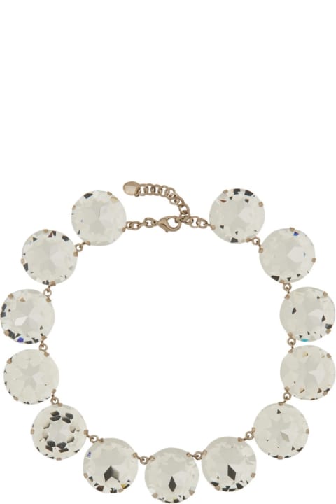 Moschino Jewelry for Women Moschino Rhinestone Necklace
